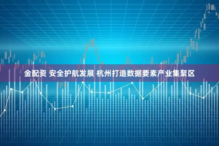 金配资 安全护航发展 杭州打造数据要素产业集聚区