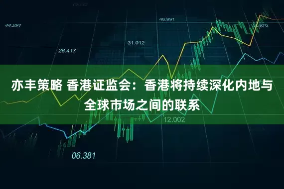 亦丰策略 香港证监会：香港将持续深化内地与全球市场之间的联系